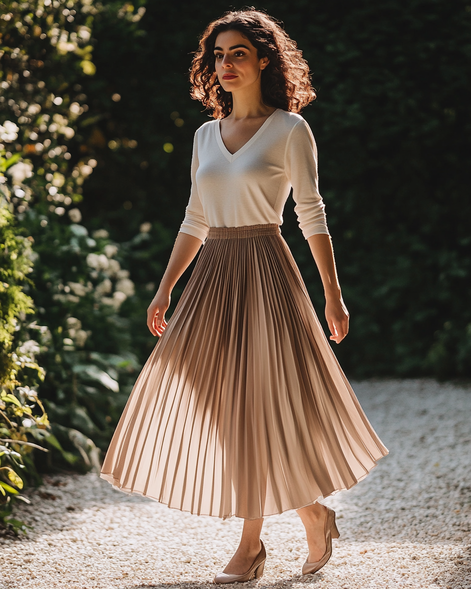 The Reva Midi Skirt