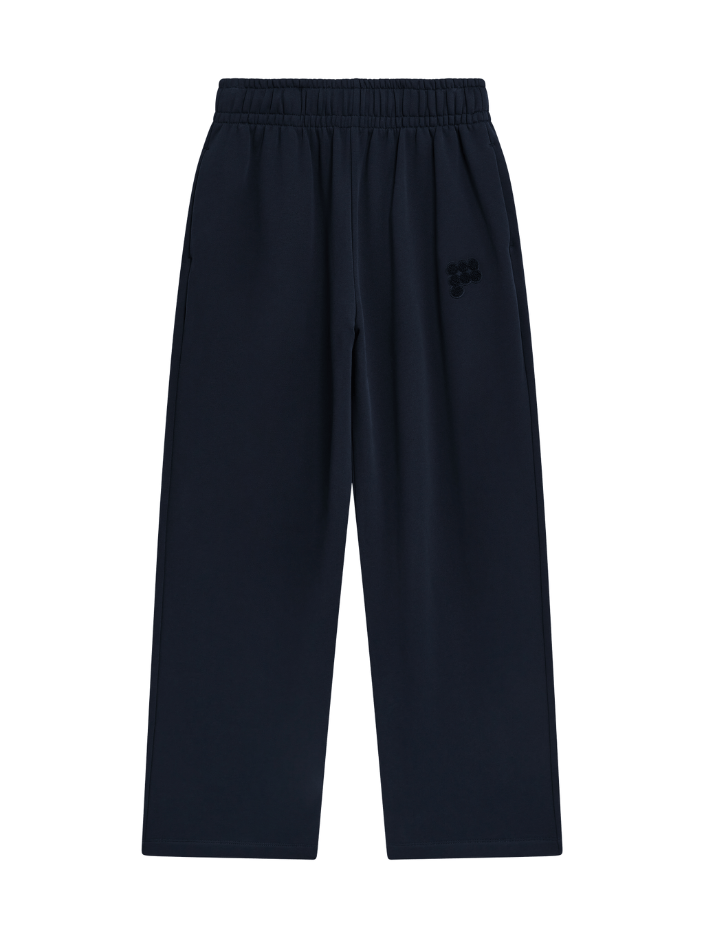 Womens Straight Leg Track Pants—Midnight Navy