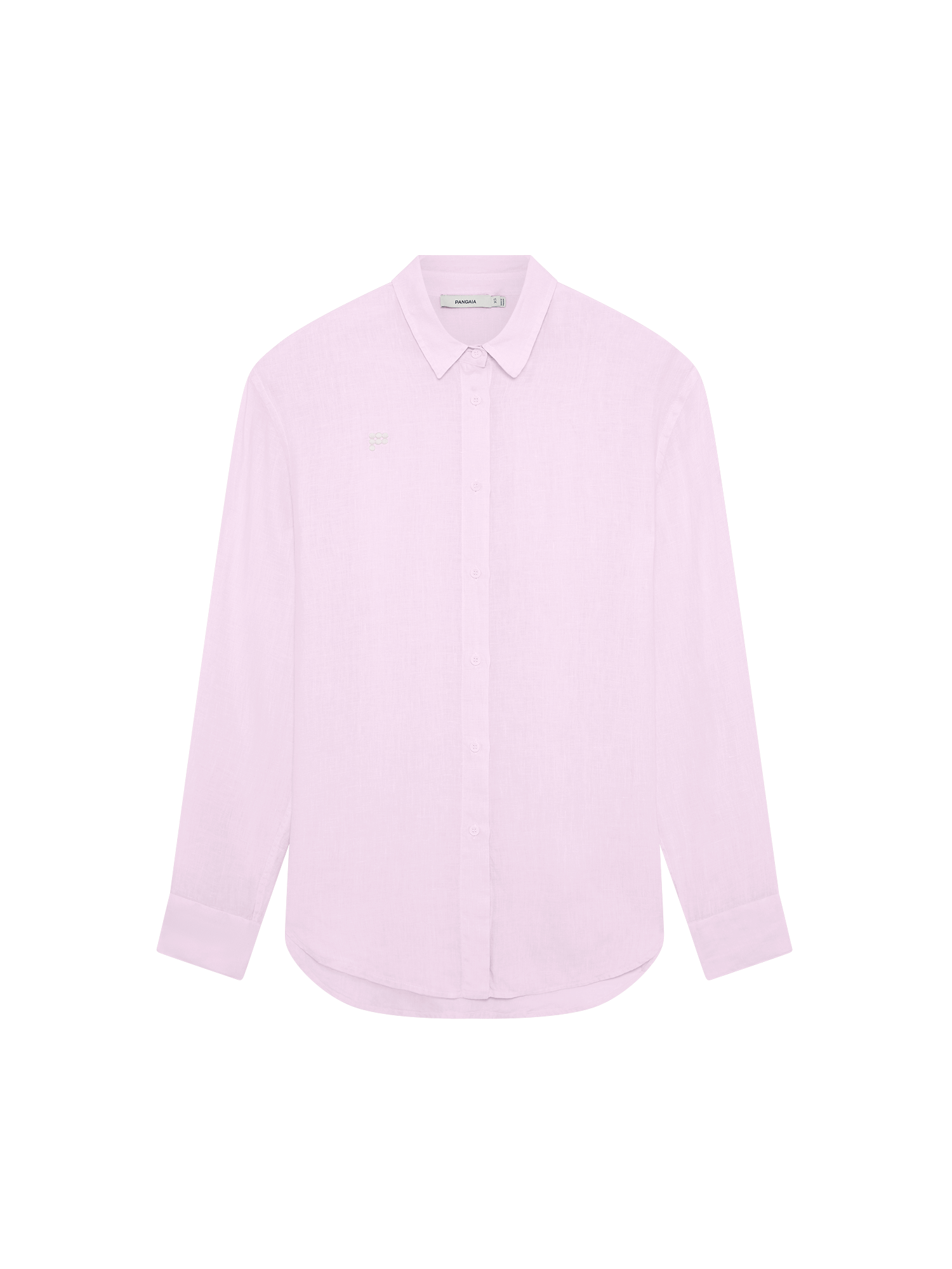 Womens Linen Overshirt—Light Lilac