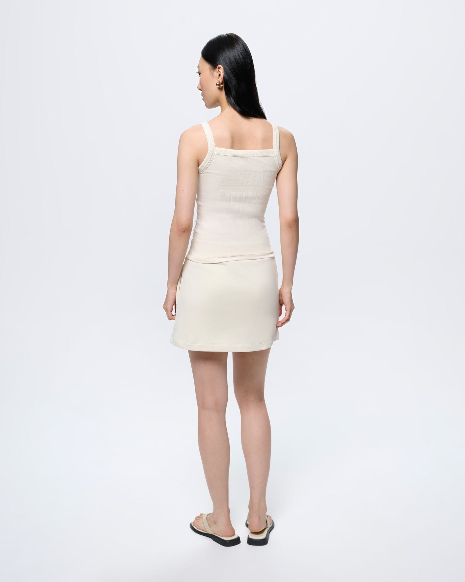 Womens Skirt—Bone White
